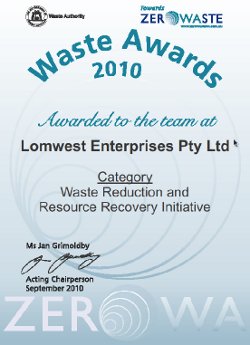 Waste Award 2010.